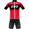 Cykeltøj + Cykelshorts 2023 Team 777 Rød